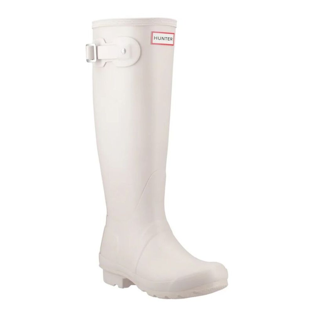 Hunter Womens/Ladies Original Tall Rain Boots / White